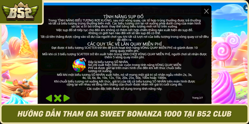Huong Dan Tham Gia Sweet Bonanza 1000 Tai B52 Club