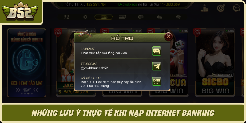 Nhung Luu Y Thuc Te Khi Nap Internet Banking