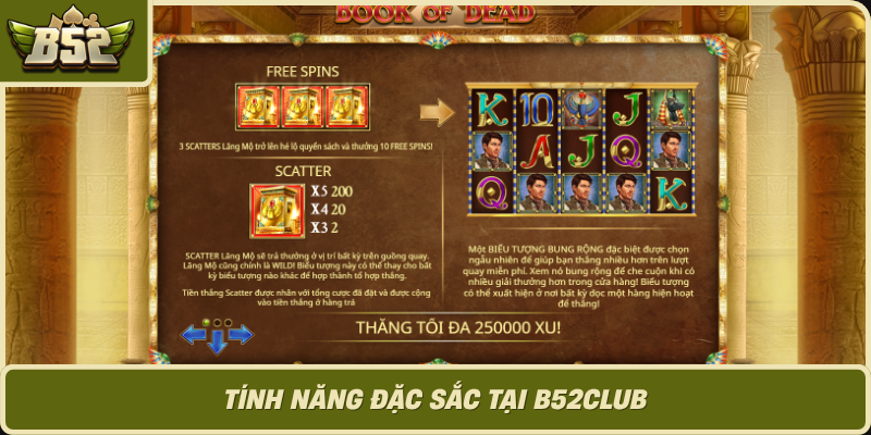 Tinh Nang Dac Sac Tai B52Club