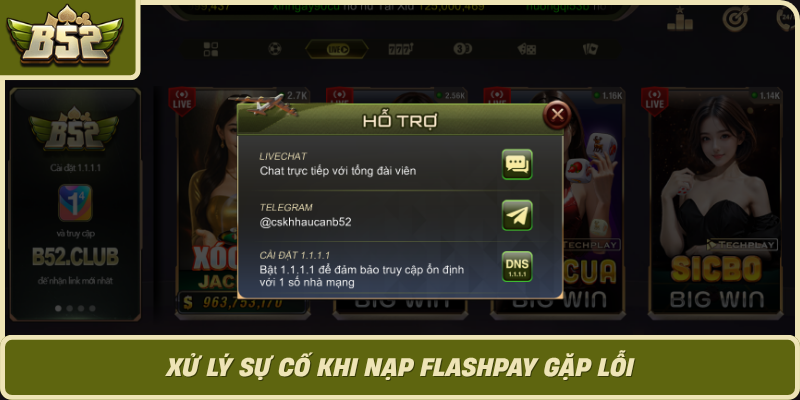 Xu Ly Su Co Khi Nap Flashpay Gap Loi